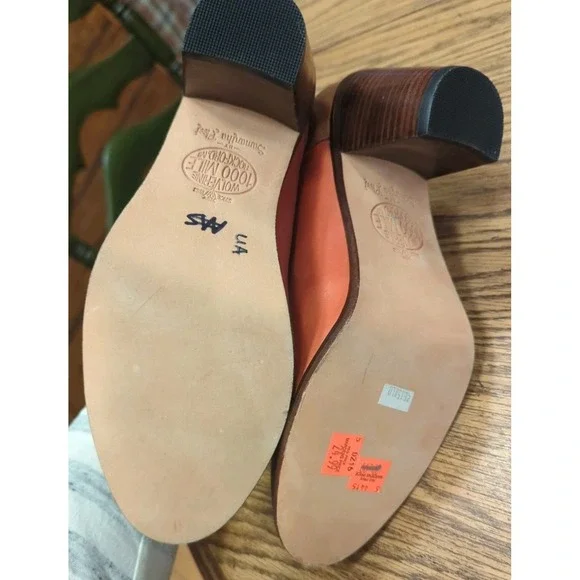 Samantha Pleet x Wolverine 1000 Mile Ceremony Demi Boot Womens Size 9 Red Brown - Picture 7 of 11